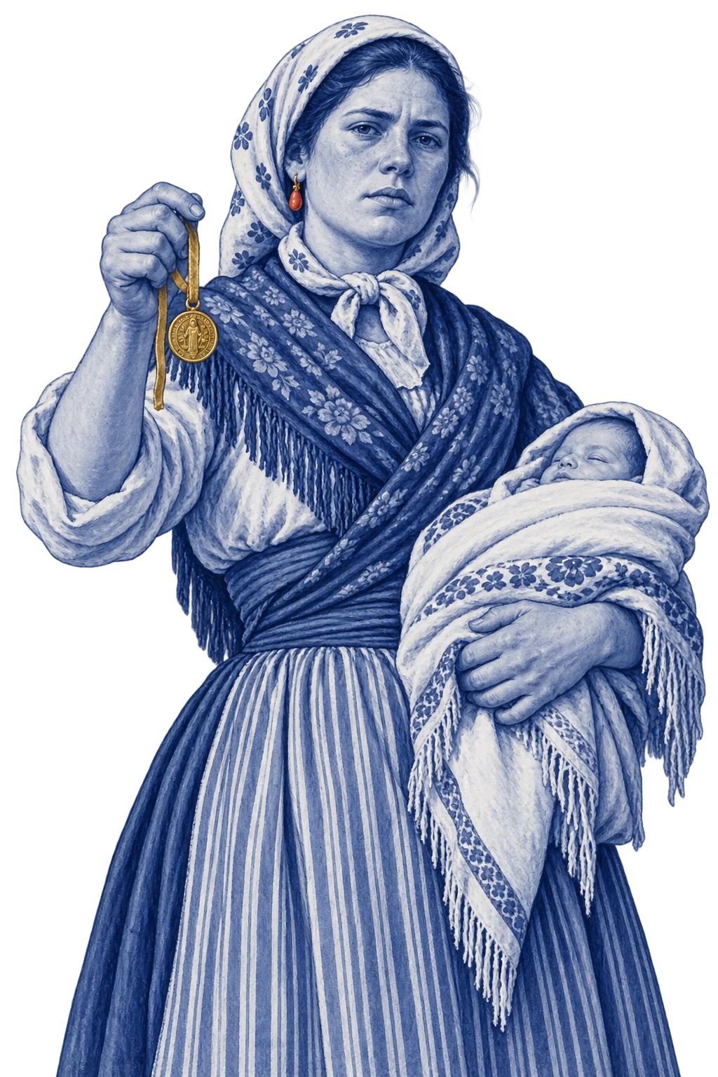 Rosa da Fonte, Mother of a seventh son