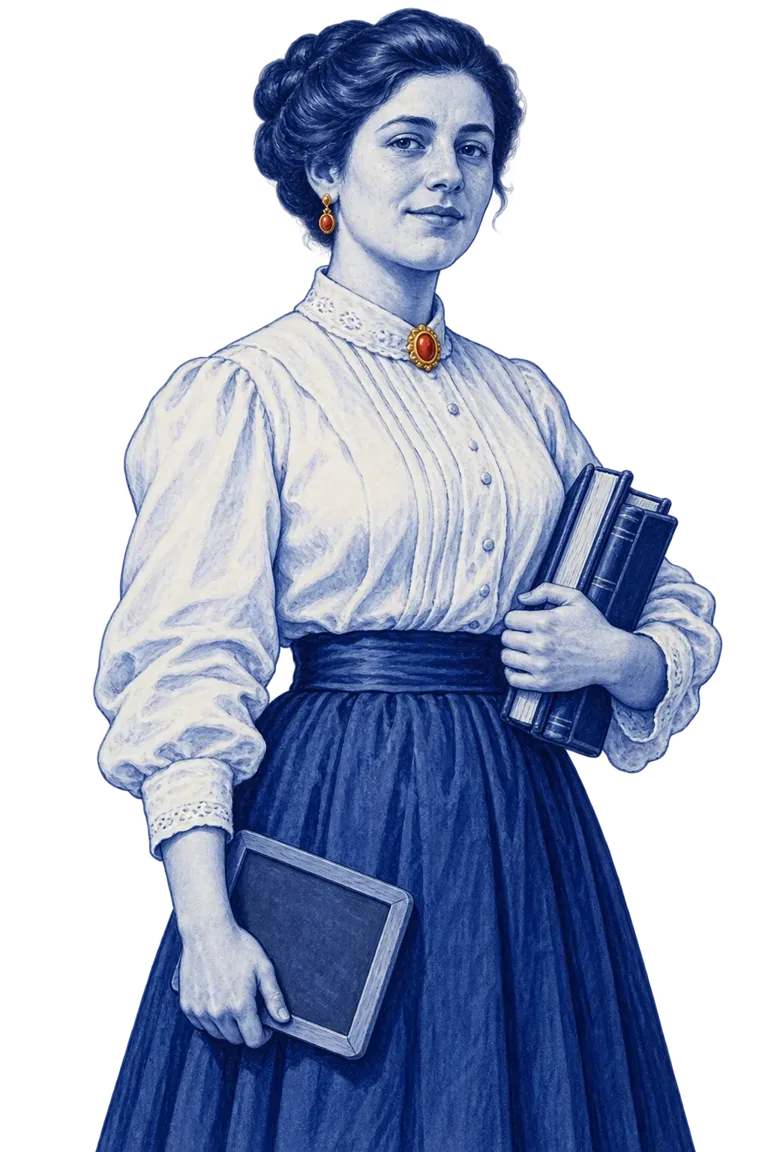 Dona Aurora Cerqueira, The Republic's schoolteacher