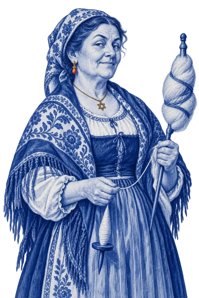 Tia Benta, The weaver they call a witch