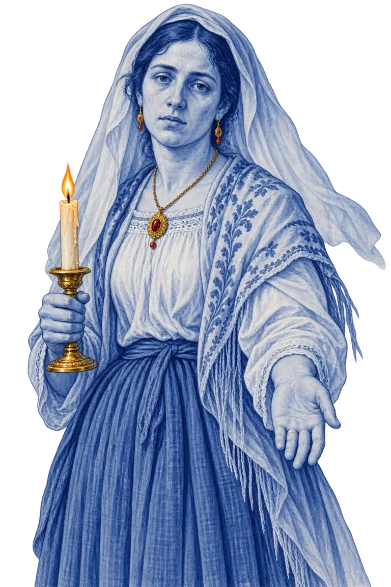 Joaquina das Dores, A soul; wants her ring back