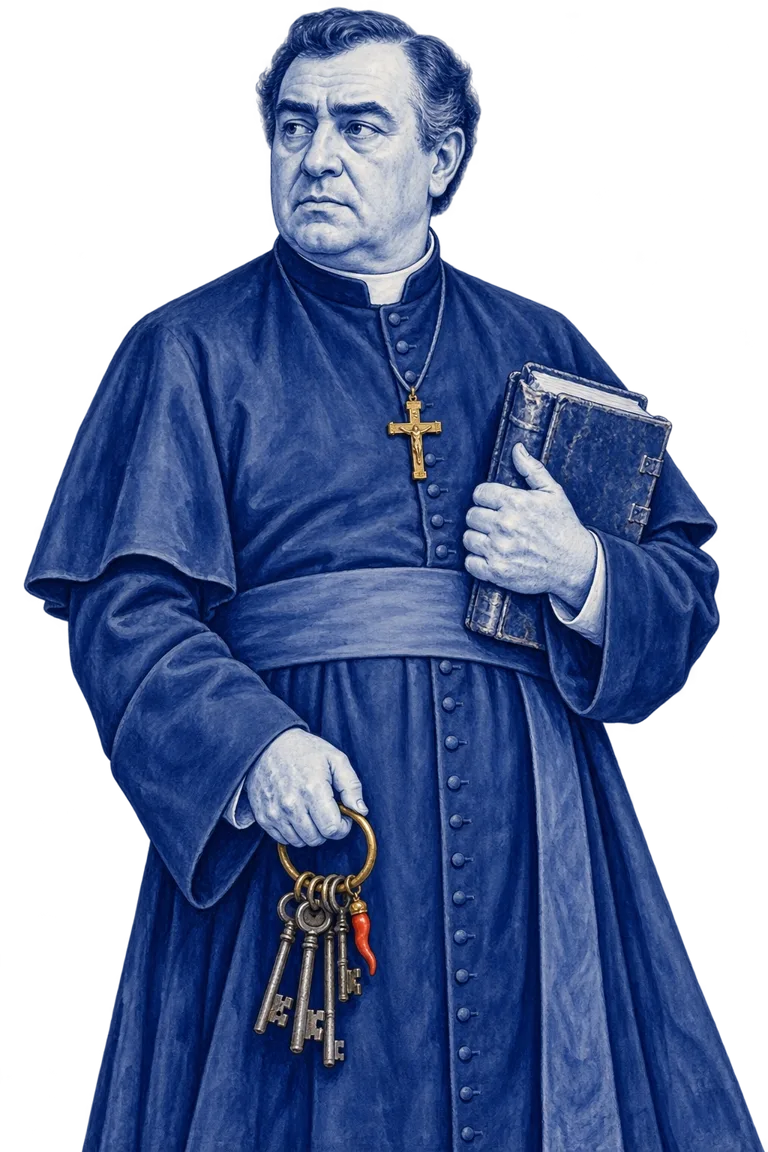 Padre Firmino, The parish priest